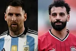 رویارویی محمد صلاح و مسی در جام جهانی