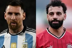 رویارویی محمد صلاح و مسی در جام جهانی