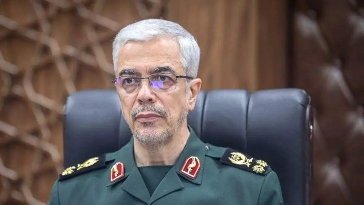 رئیس ستاد کل نیروهای مسلح پیام ورزشی صادر کرد 