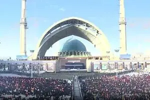 برگزاری مراسم وداع با آقای شهید ایران در مصلای امام خمینی(ره)