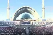 برگزاری مراسم وداع با آقای شهید ایران در مصلای امام خمینی(ره)