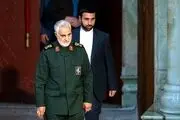 طرح جدید دیوارنگاره میدان فلسطین تهران با جمله‌ای عبری از حاج قاسم سلیمانی + عکس 