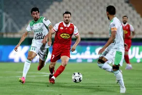 حسرت مهاجم استقلالی برابر پرسپولیس