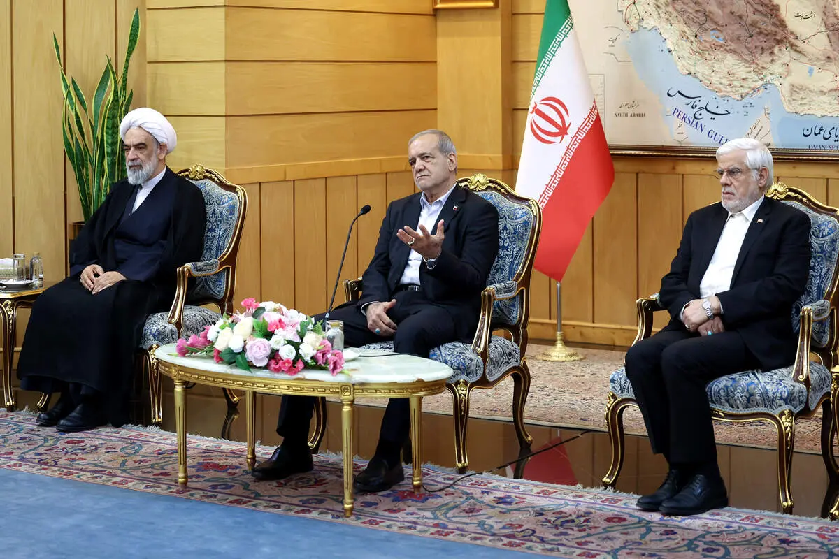 پزشکیان: با کسی که می‌خواهد قلدری کند نمی‌‎‌شود گفت‌وگو کرد