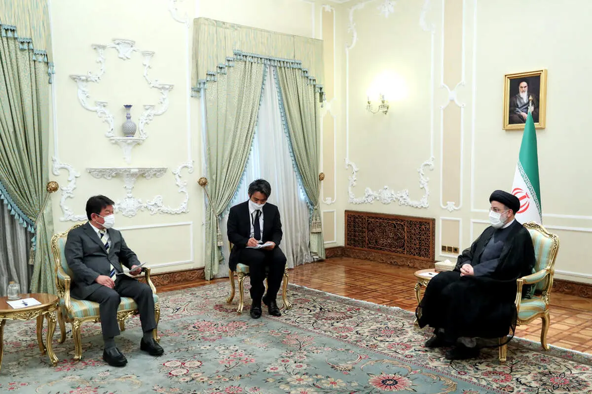 وزیر امور خارجه ژاپن با رئیس‌جمهور دیدار و گفت‌وگو کرد