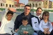 پسر رونالدو بازیگر شد