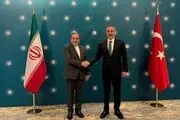 دیدار عراقچی و فیدان در استانبول 