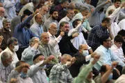 شعار «مرگ بر بی‌حجاب» در نمازجمعه تهران |  مدیرعامل همشهری: اعتراضشان به حق است