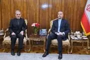 دیدار علی مجتبی روزبهانی با حسین امیرعبداللهیان