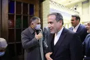 حضور دولت‌مردان در آیین یادبود برادر وزیر نفت در مسجد نور 