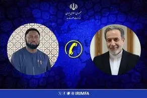 گفتگوی تلفنی وزرای امور خارجه جمهوری اسلامی ایران و گامبیا 