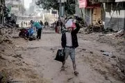 تصاویر آخرالزمانی از شدت ویرانی‌ها در شمال نوار غزه + ببینید 