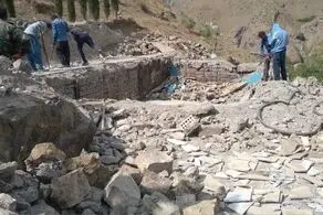 زمین‌خواری چهار هکتاری در روستای خوش آب و هوا