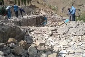 زمین‌خواری چهار هکتاری در روستای خوش آب و هوا