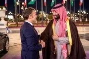 بن سلمان و مکرون درباره تحولات منطقه گفتگو کردند 
