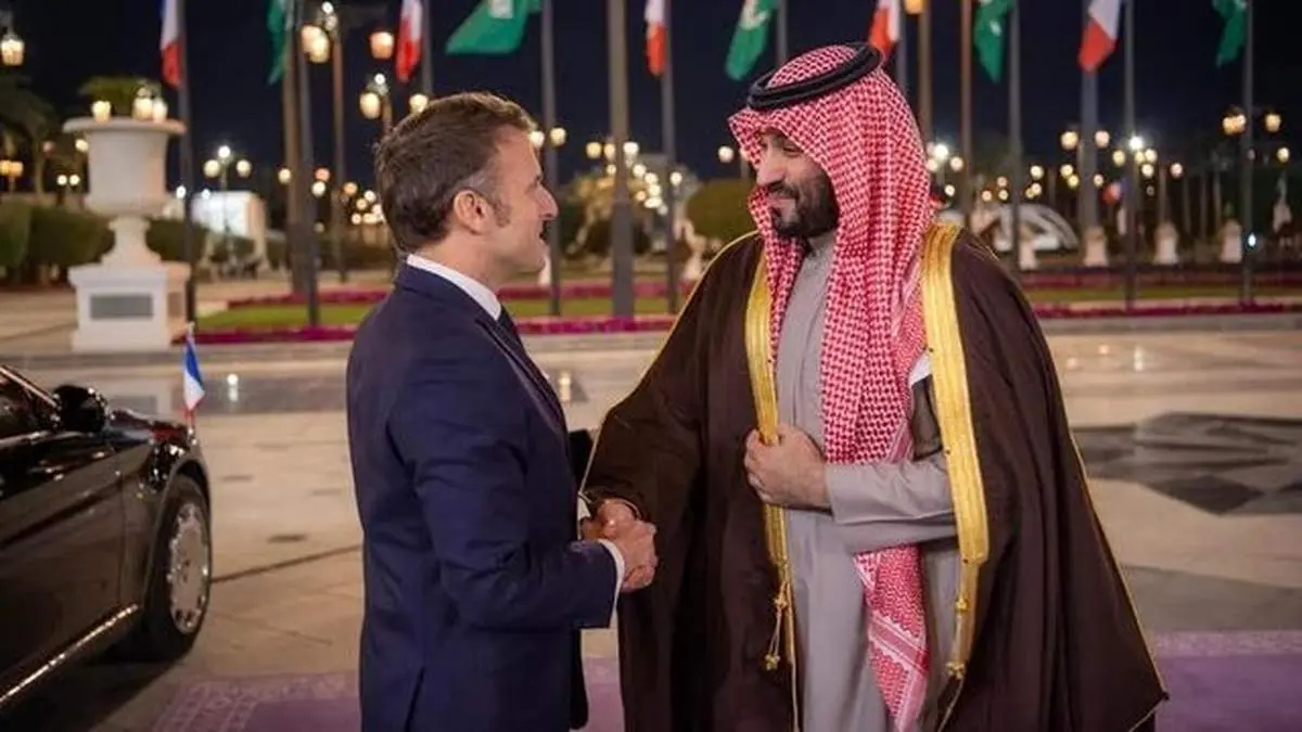 بن سلمان و مکرون درباره تحولات منطقه گفتگو کردند