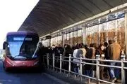 تغییر محل نشستن مردان و زنان در اتوبوس‌های بی.آر.تی
