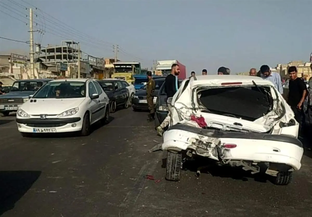 واژگونی هولناک پژو ۲۰۷ در این بزرگراه تهران+ جزئیات