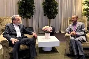 دیدار وزرای خارجه ایران و عمان 