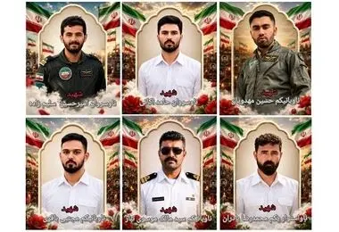 ۶ نیروی ارتش در حملات اخیر به جنوب کشور به شهادت رسیدند + عکس 