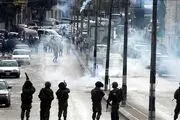 زخمی شدن ده ها فلسطینی در کرانه باختری