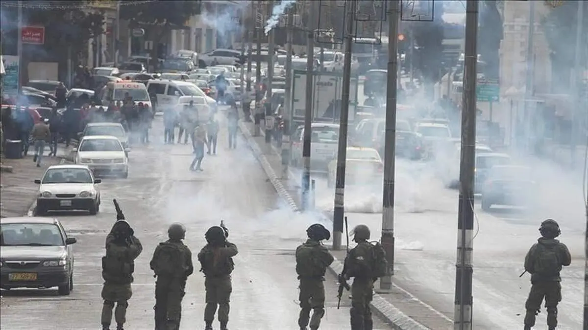 زخمی شدن ده ها فلسطینی در کرانه باختری