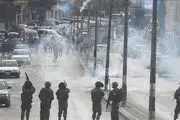 زخمی شدن ده ها فلسطینی در کرانه باختری