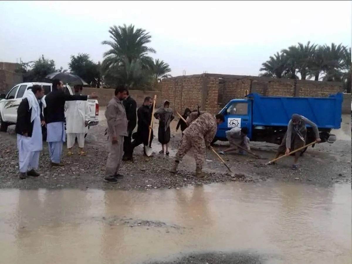 سپاه در سیل ویرانگر سیستان و بلوچستان چه کرد؟