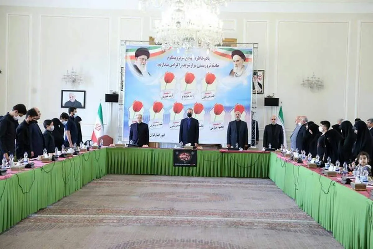 مراسم سالگرد شهادت دیپلماتهای ایران در «مزار شریف» برگزار شد