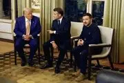 تیپ زلسنکی در دیدار با ترامپ جنجال برانگیز شد + ببینید 