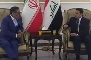 دیدار شمخانی با الاعرجی در فرودگاه
