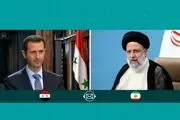 آیت‌الله رئیسی روز ملی جمهوری عربی سوریه را به بشار اسد تبریک گفت