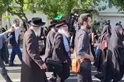 حضور خاخام یهودی در مراسم تشییع پیکر شهید رییسی و‌ هیات همراه + عکس 