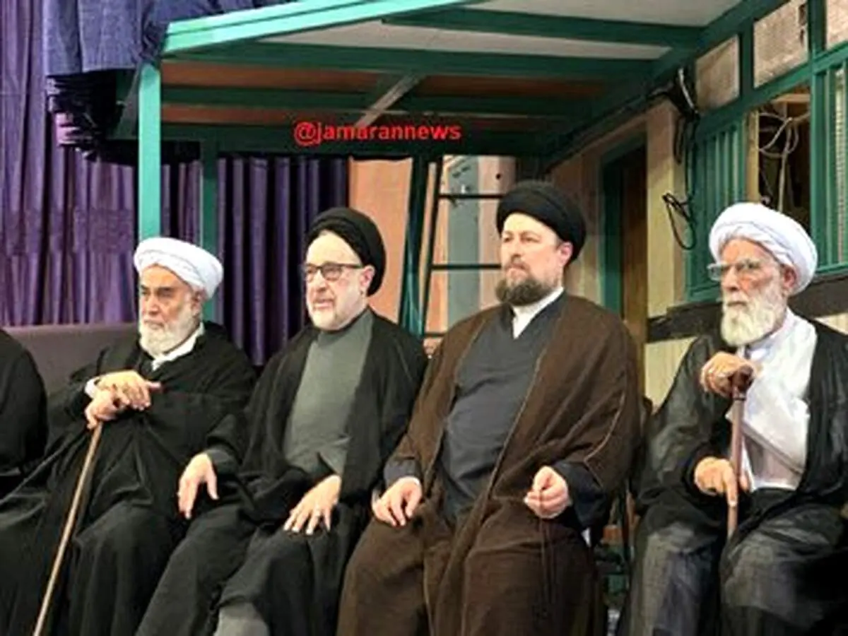 واکنش کیهان به انتشار عکس‌های محمدی گلپایگانی، محسنی اژه‌ای و مخبر با سیدمحمد خاتمی