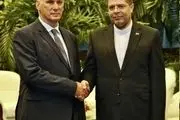 تسلیم استوارنامه سفیر جدید ایران در کوبا به رئیس‌جمهور این کشور