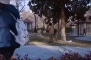 آبروریزی تازه از شبکه نسیم/ بوسه‌ یک زوج هنگام عبور از مقابل دوربین!