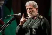 سردار قآآنی: برای اضمحلال کامل اسرائیل همه کنار جبهه مقاومت هستیم