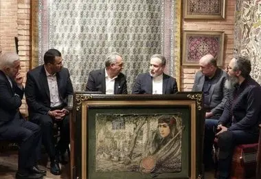 عراقچی به بازار تبریز رفت