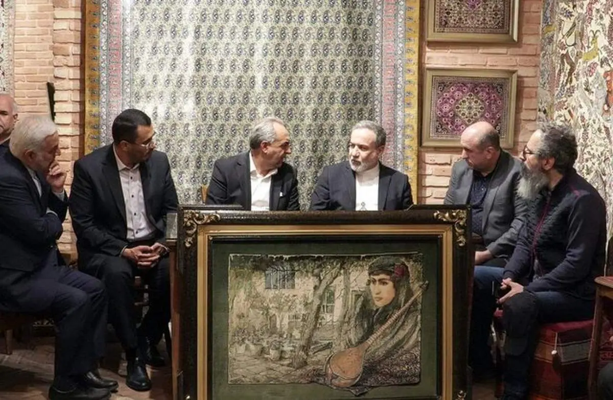 عراقچی به بازار تبریز رفت