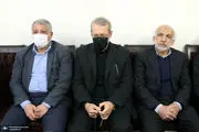 چه کسانی در مراسم تشییع پیکر همسر شهید مطهری شرکت کردند 