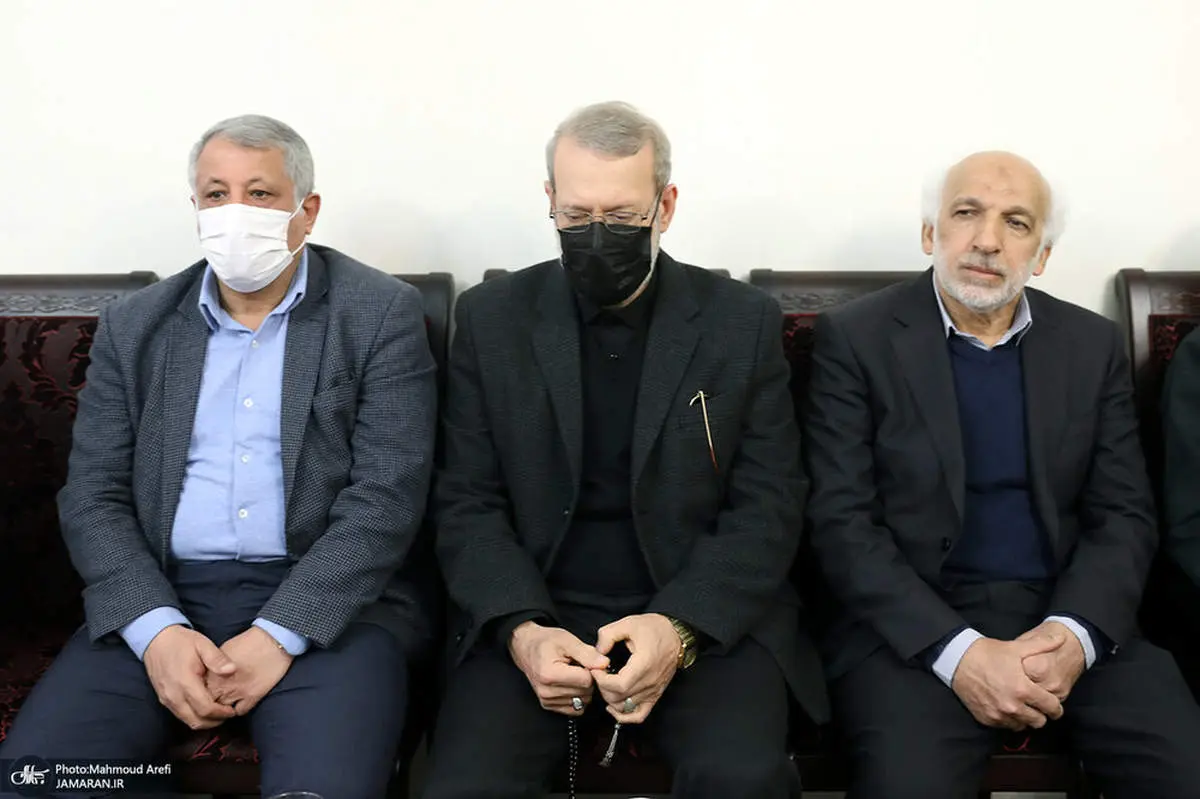 چه کسانی در مراسم تشییع پیکر همسر شهید مطهری شرکت کردند 