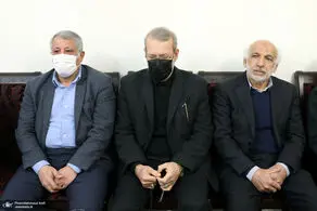 چه کسانی در مراسم تشییع پیکر همسر شهید مطهری شرکت کردند 