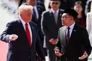 پس از ورود ترامپ اعتراضات در مالزی بالا گرفت 