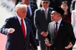 پس از ورود ترامپ اعتراضات در مالزی بالا گرفت 