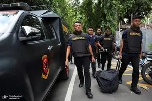 انفجار در اندونزی هنگام نماز جمعه + عکس 