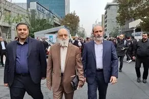 چهره‌هایی که در راهپیمایی 13 آبان شرکت کردند؟ + عکس