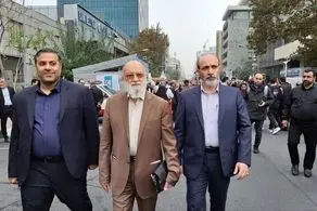 چهره‌هایی که در راهپیمایی 13 آبان شرکت کردند؟ + عکس