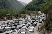  مسافران بخوانند؛ جاده چالوس بسته شد؛ ترافیک فوق سنگین در خروجی‌های تهران