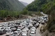  مسافران بخوانند؛ جاده چالوس بسته شد؛ ترافیک فوق سنگین در خروجی‌های تهران