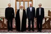 افطاری قالیباف با ناطق نوری و لاریجانی